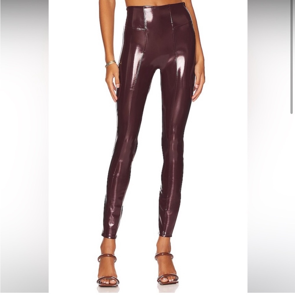 Spanx | Faux patent Leather leggings